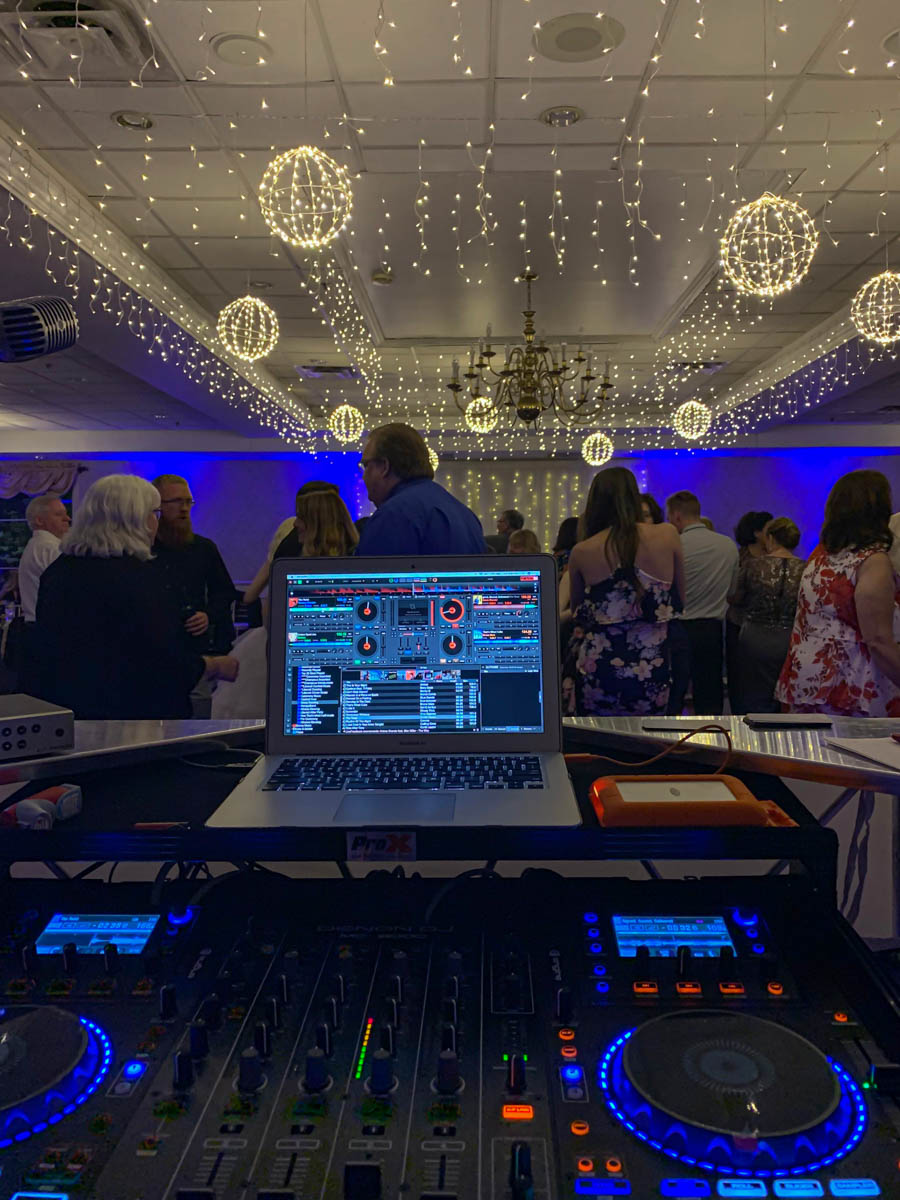 DJ setup